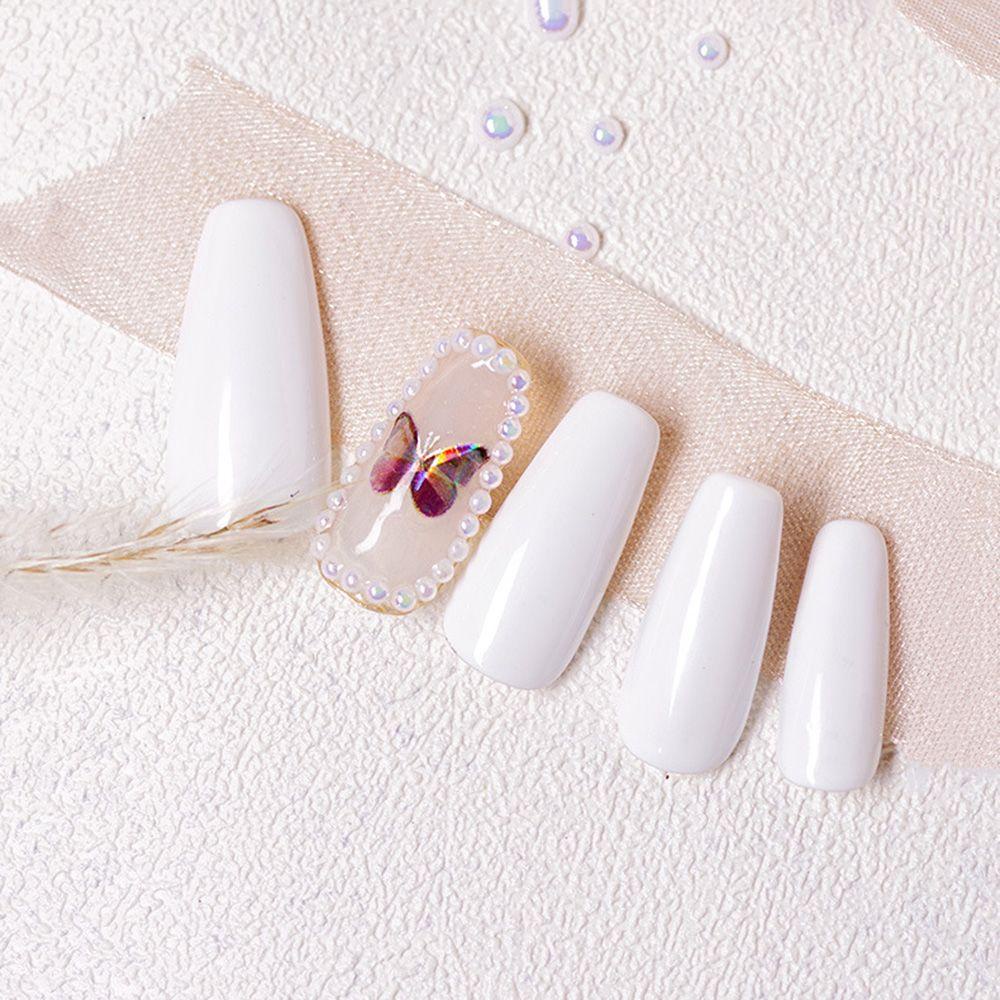 Phụ Kiện Trang Trí Móng Nghệ Thuật Hình Bán Nguyệt Phong Cách Nhật Bản