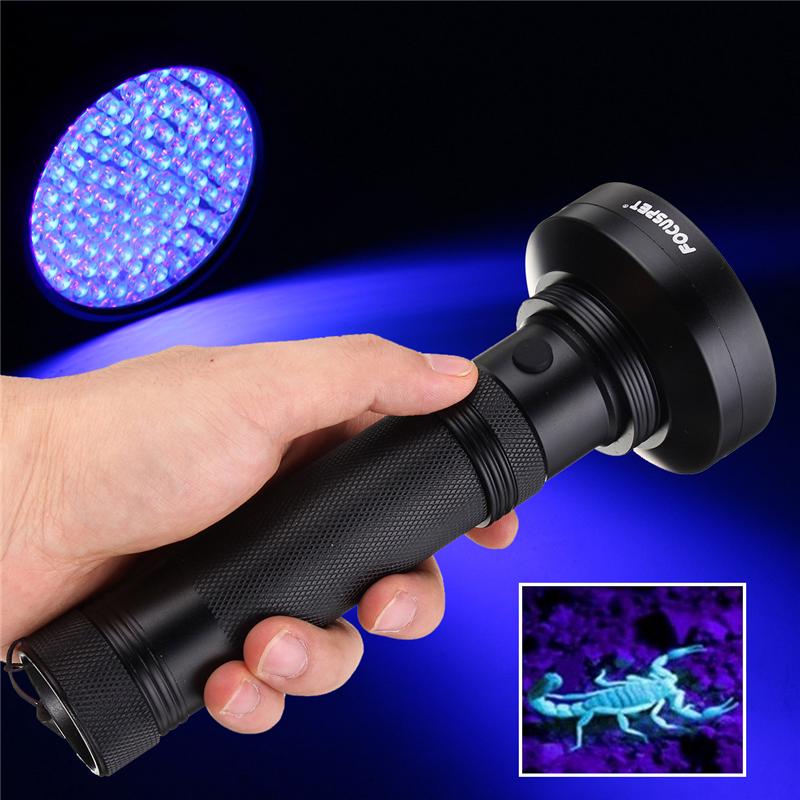 Đèn pin LED tia cực tím 100 bóng mini