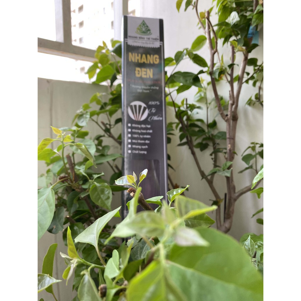 Nhang Đen Truyền Thống thơm mạnh ,100% tự nhiên loại 100 thanh 4 tấc Thương Hiệu Bình Trí Thiện