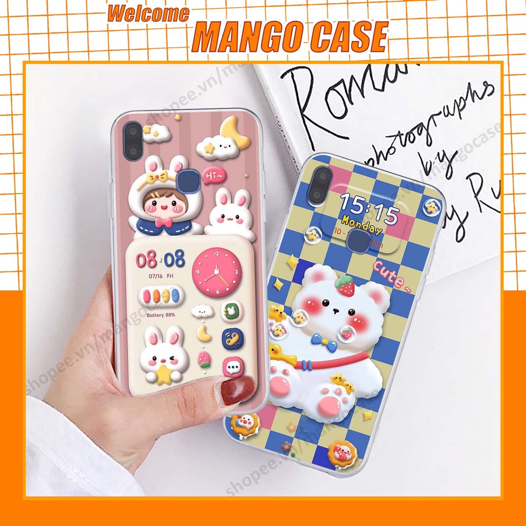 Ốp lưng Vsmart Joy 1 / Joy 1 Plus / Joy1+ hình gấu, thỏ, đồng hồ cute dễ thương