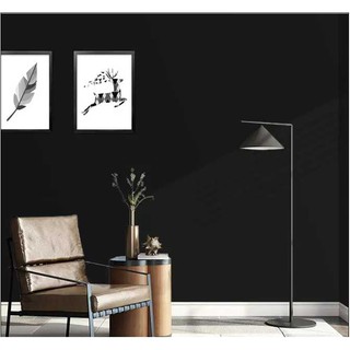 1 mét decal Giấy Dán Tường Đen Nhám 45cm Sẵn Keo