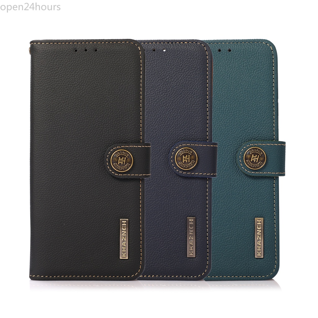 IPhone 15/14 Plus 15/14/13/12/11 Pro Max 13/12 mini SE 2020 iPhone Xs/XR/X Max iPhone 8/7 Plus Với chức năng bàn chải chống trộm RFID nắp gập Bao da ví da thật PU tự nhiên