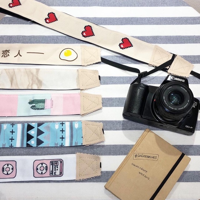 LINLINCANVAS |dây đeo máy ảnh - camera strap, inbox chọn mẫu