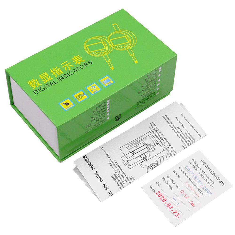 PISTA Đồng Hồ Điện Tử Chống Thấm Nước IP54 0-12.7mm