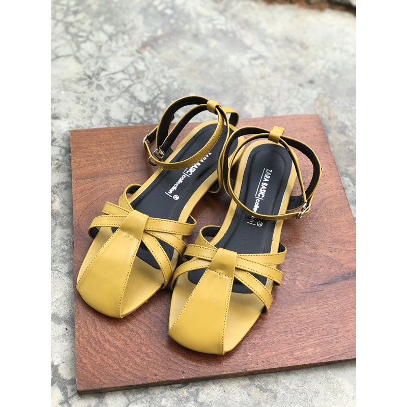 Giày sandal rọ mũi vuông số 4