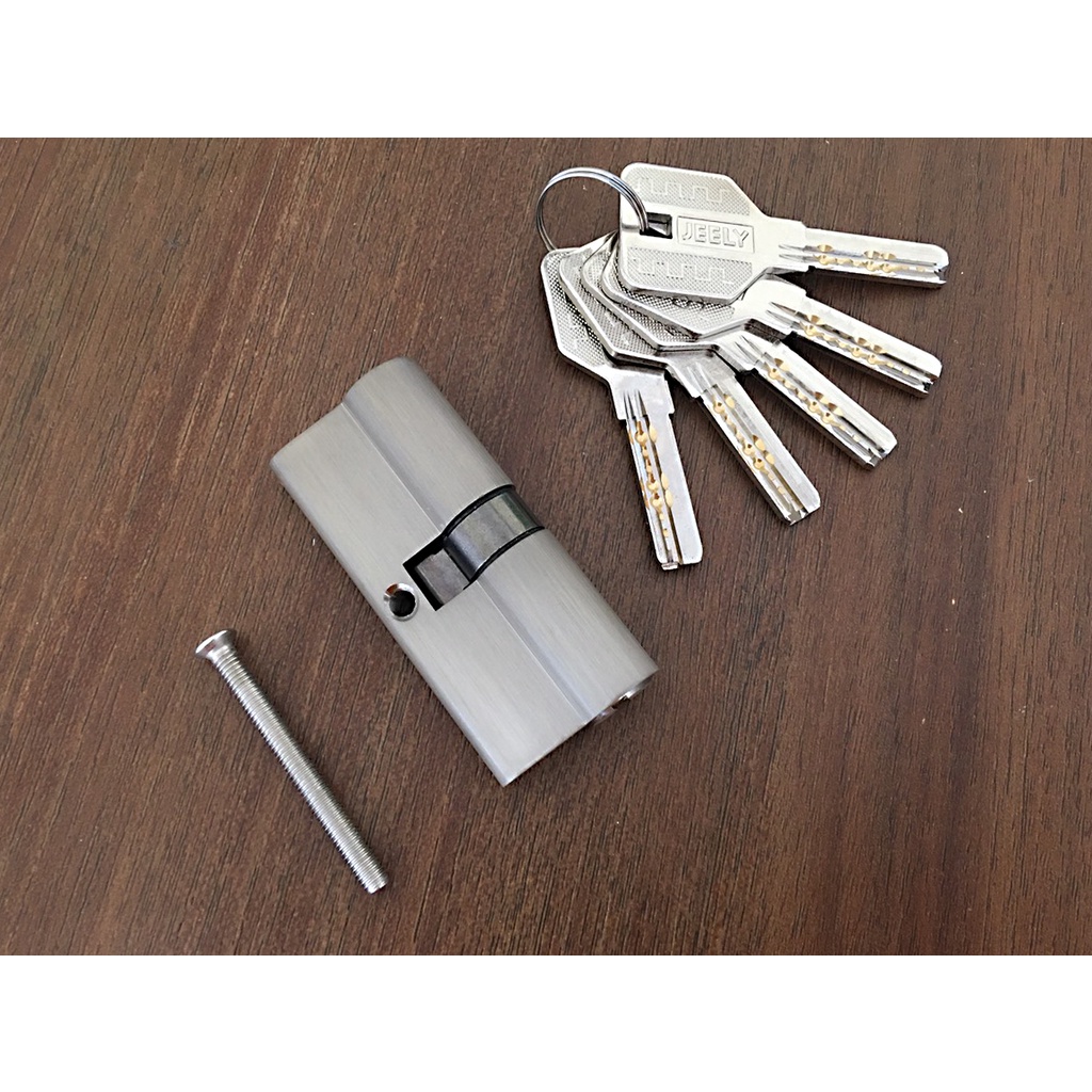 Lõi ruột khoá  Tim Thau JEELY cửa chính cửa đi 32x70mm - Chính Hãng单排