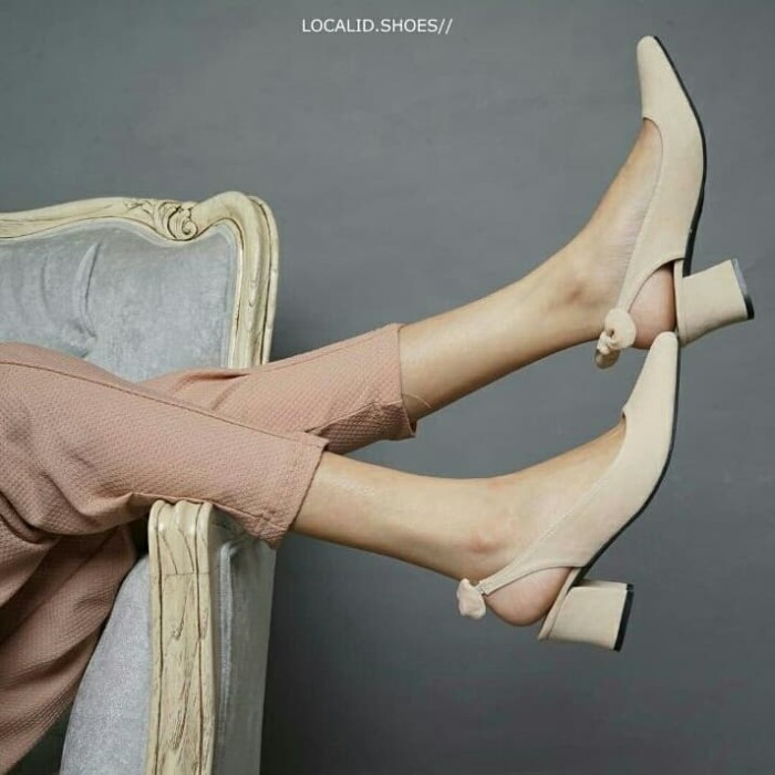 Giày sandal cao gót thời trang cho nữ UF347 Tofu