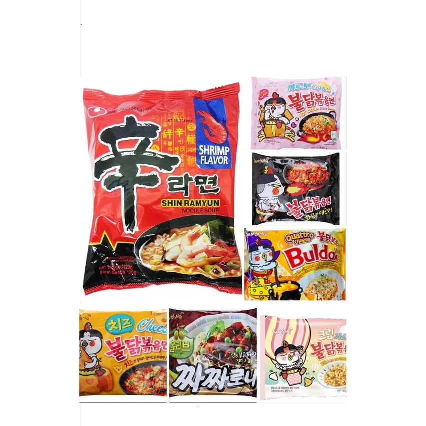 ĂN VẶT MÌ GÓI HÀN QUỐC SAMYANG CÁC VỊ