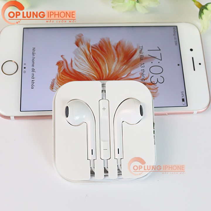 (GIÁ SỈ XẢ KHO) Dây tai nghe cổng 3.5mm cho điện thoại Android / iPhone 5/ 6 màu trắng