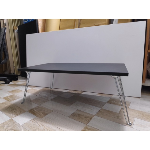 Bàn học sinh chân gấp gọn màu đen | BigBuy360 - bigbuy360.vn