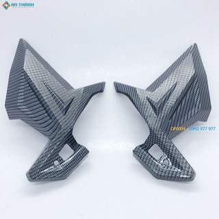 Ốp gác chân sau AIRBLADE (2019) sơn carbon