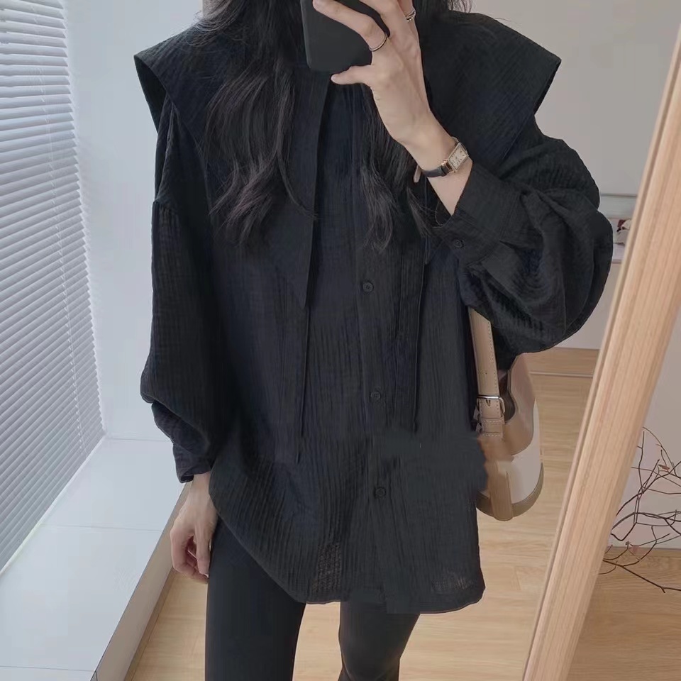 Áo Thun Tay Dài Cổ Tròn Thời Trang Mùa Xuân Hàn Quốc 2022 Cho Nữ