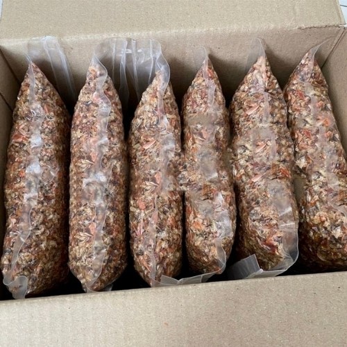 Đầu tôm khô siêu sạch, nấu canh, đặc sản Cà Mau, Ép chân không gói 500g - Hải sản khô 69.