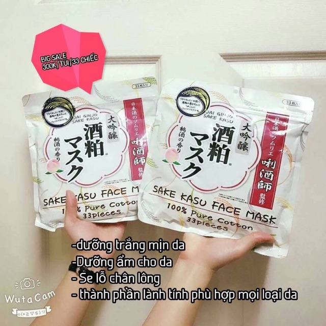 Mặt nạ sake Nhật Bản