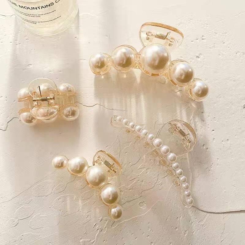 Kẹp tóc hàn quốc hot trend ❤️SALE❤️Kẹp tóc càng cua -đính ngọc  TT203