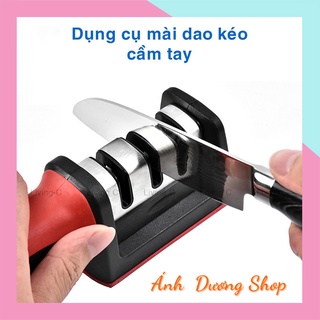 Dụng cụ mài dao kéo 3 cấp độ cầm tay mài dao nhanh bén siêu tiện lợi