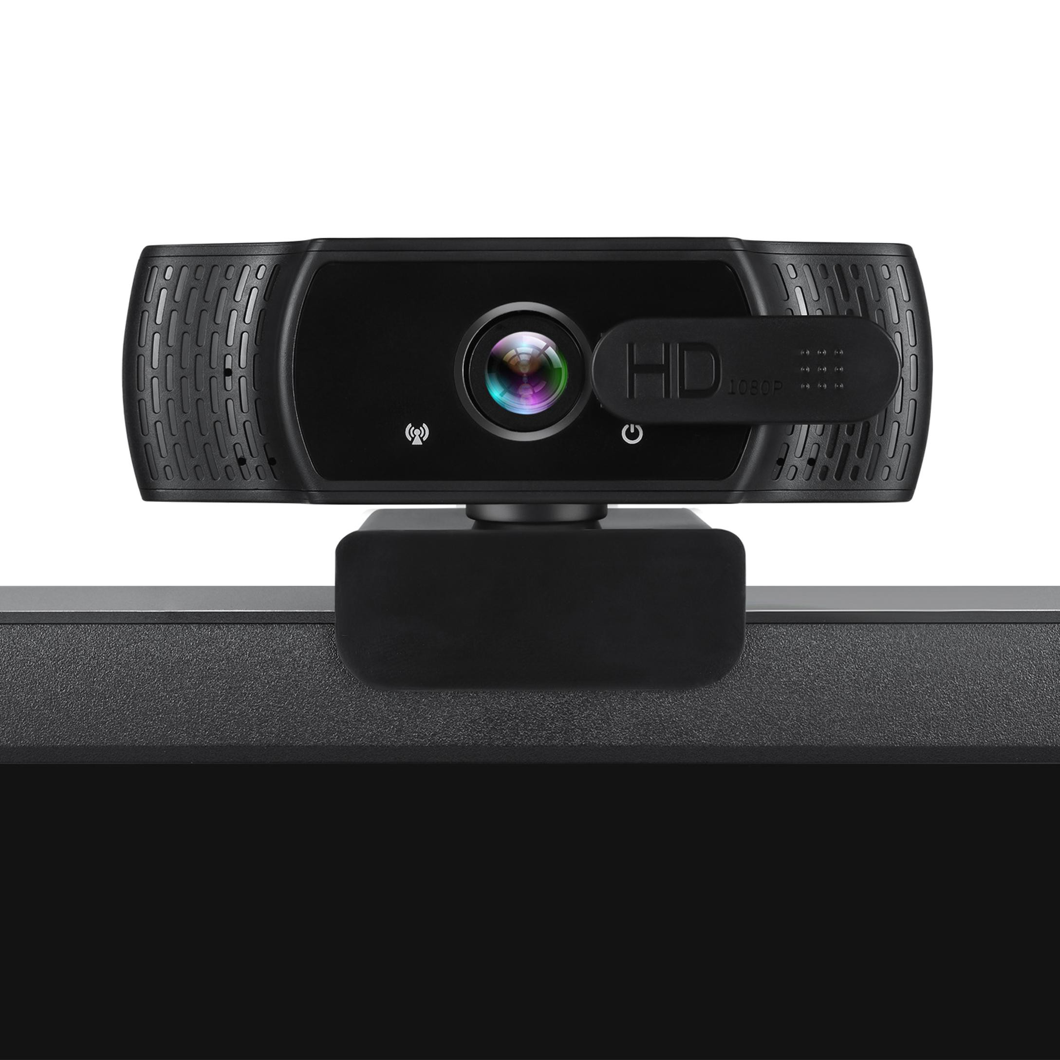 HD Webcam Built-in Dual Mics Smart 1080P Web Camera USB Pro Stream Camera for PC Game Desktop Laptop