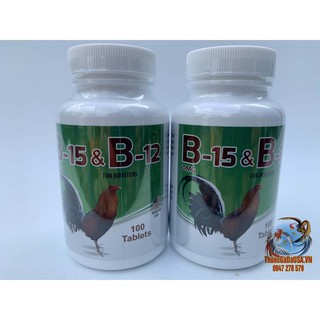 B15 & b12 thuốc nuôi gà đá theo chế độ tăng bo ra chân lớn