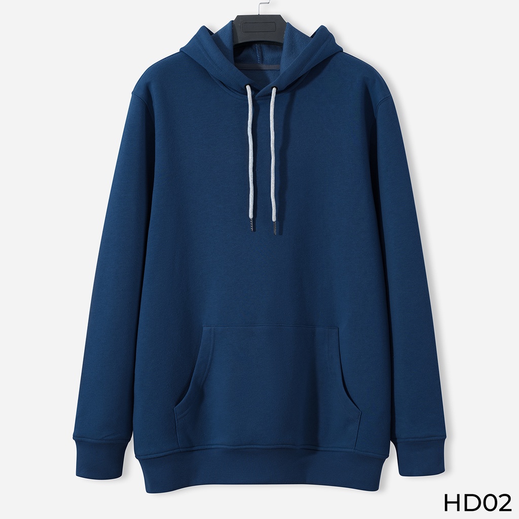 Áo Hoodie Trơn Nhiều Màu Thiết Kế Năng Động Kiểu Dáng Cao Cấp VICERO