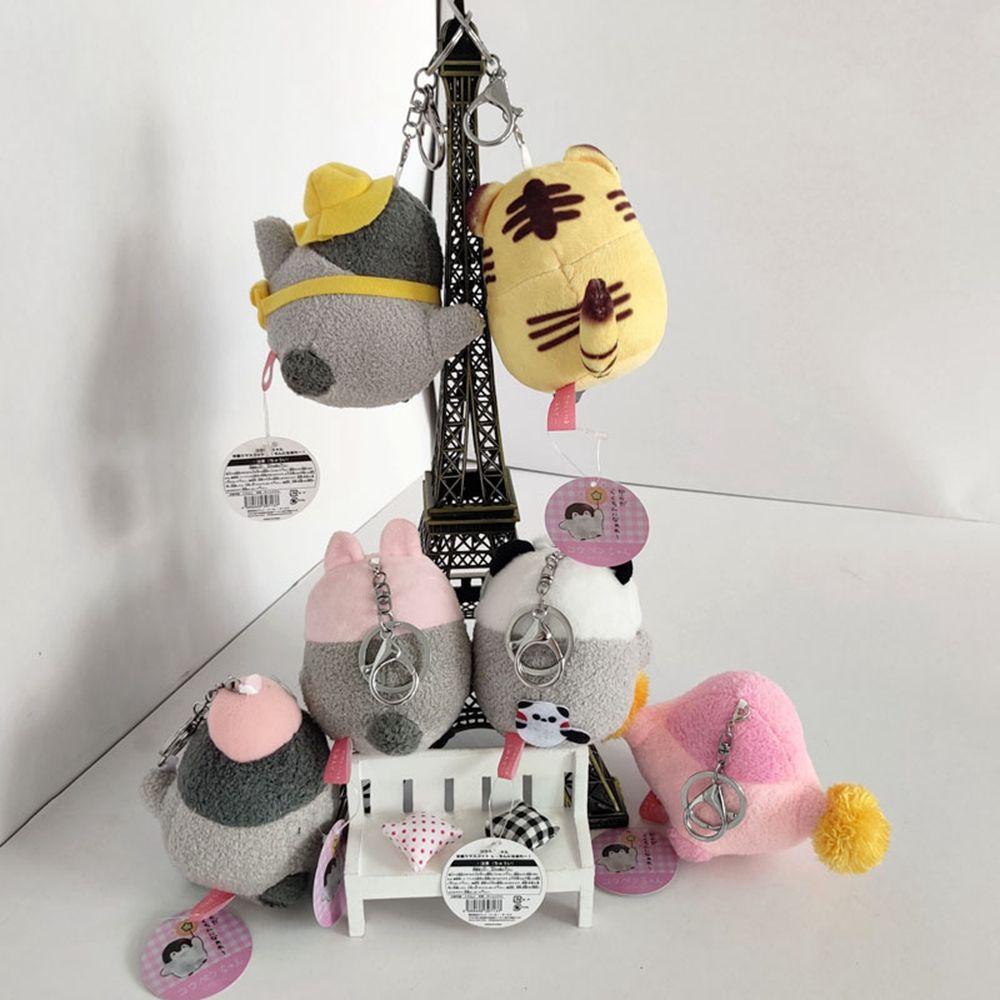 Móc Khóa Hình Chim Cánh Cụt Bằng Nhựa PP Dễ Thương Giá Đỡ