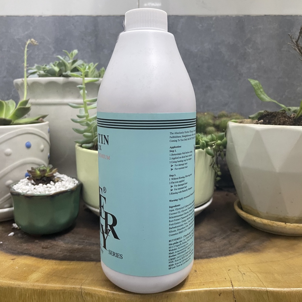 KERATIN Phục hồi thủy phân Butterfly Keratin Complex Treatment Premium 1000ml