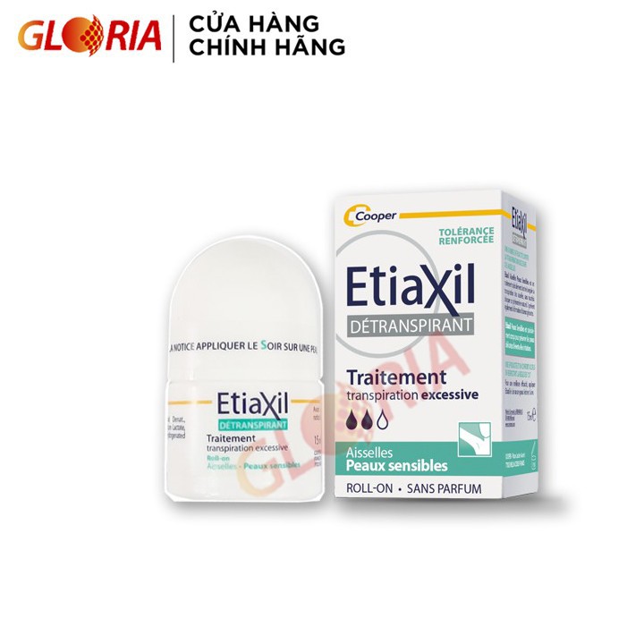 Lăn Khử Mùi Etiaxil Giảm Mồ Hôi Chính Hãng Pháp 15ml