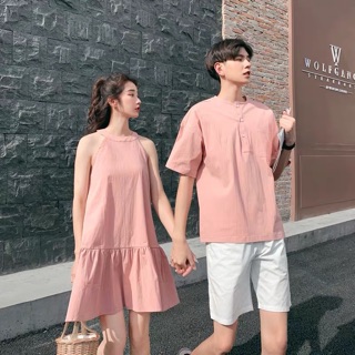 Váy áo đôi nam nữ hè 2019