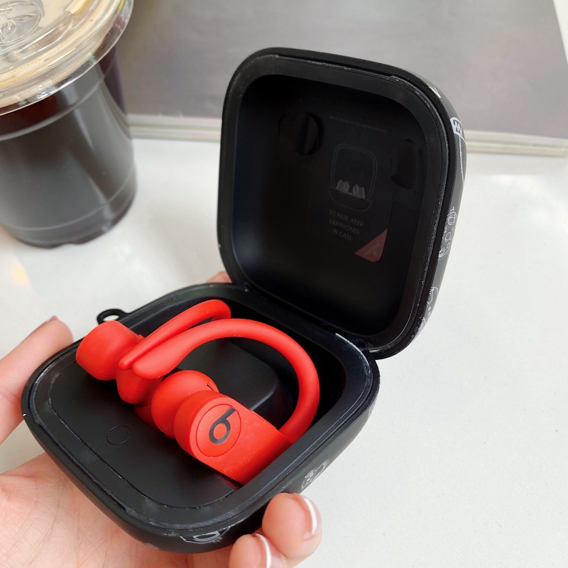 Vỏ bảo vệ hộp sạc tai nghe không dây Beats Powerbeats Pro bằng PC cứng chống sốc