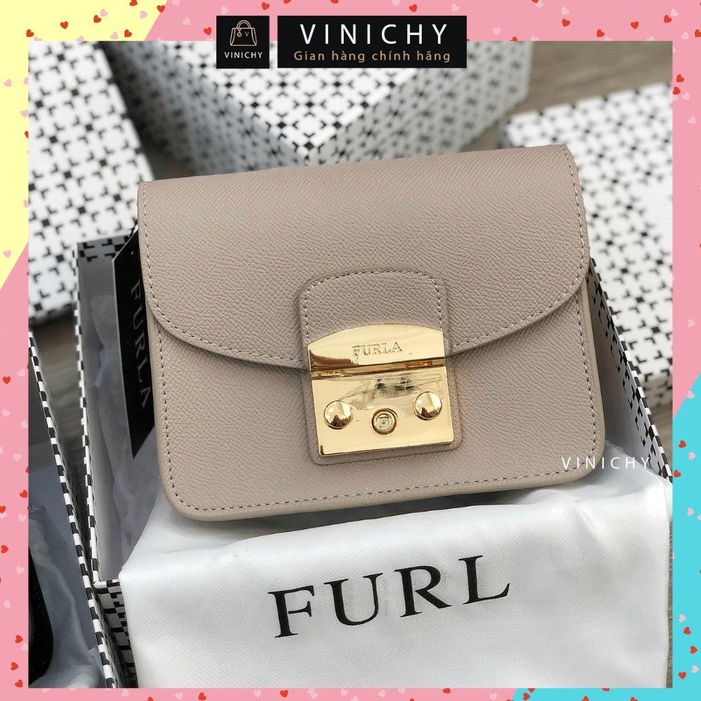 Túi xách nữ đeo chéo, túi đi chơi, đi học VINICHY, da cao cấp size 17cm HA036 (có hộp, tem đầy đủ)