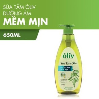 Sữa tắm Ôliu oliv dưỡng ẩm sáng da chai 650ml