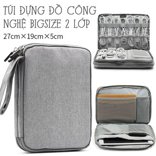 Túi đựng đồ công nghệ bigsze 2 lớp (ipad air)