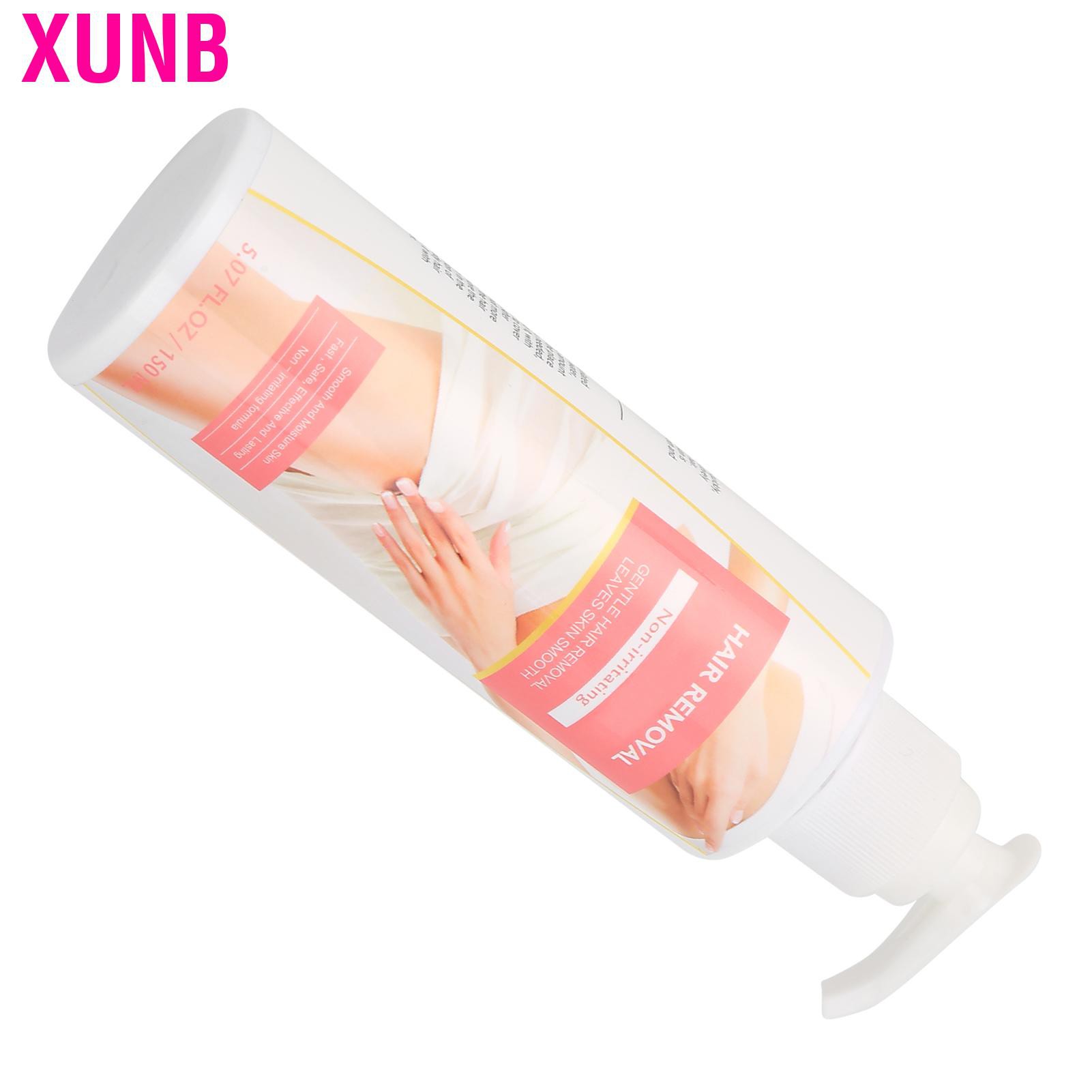 Xunb 150ML Body Depilatory Cream Painless Hair Removal Skin‑Friendly Remover for Women Men