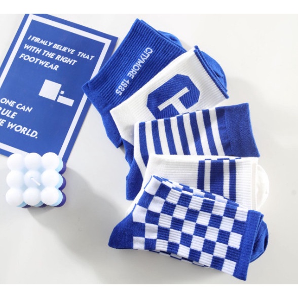 Vớ Tất chữ C cao cổ Nam Nữ phong cách thể thao, trẻ trung, năng động.