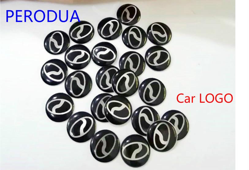 Set 50 logo 14mm Đính Pha Lê Trang Trí Chìa Khóa Điều Khiển Từ Xa Cho Xe Hơi