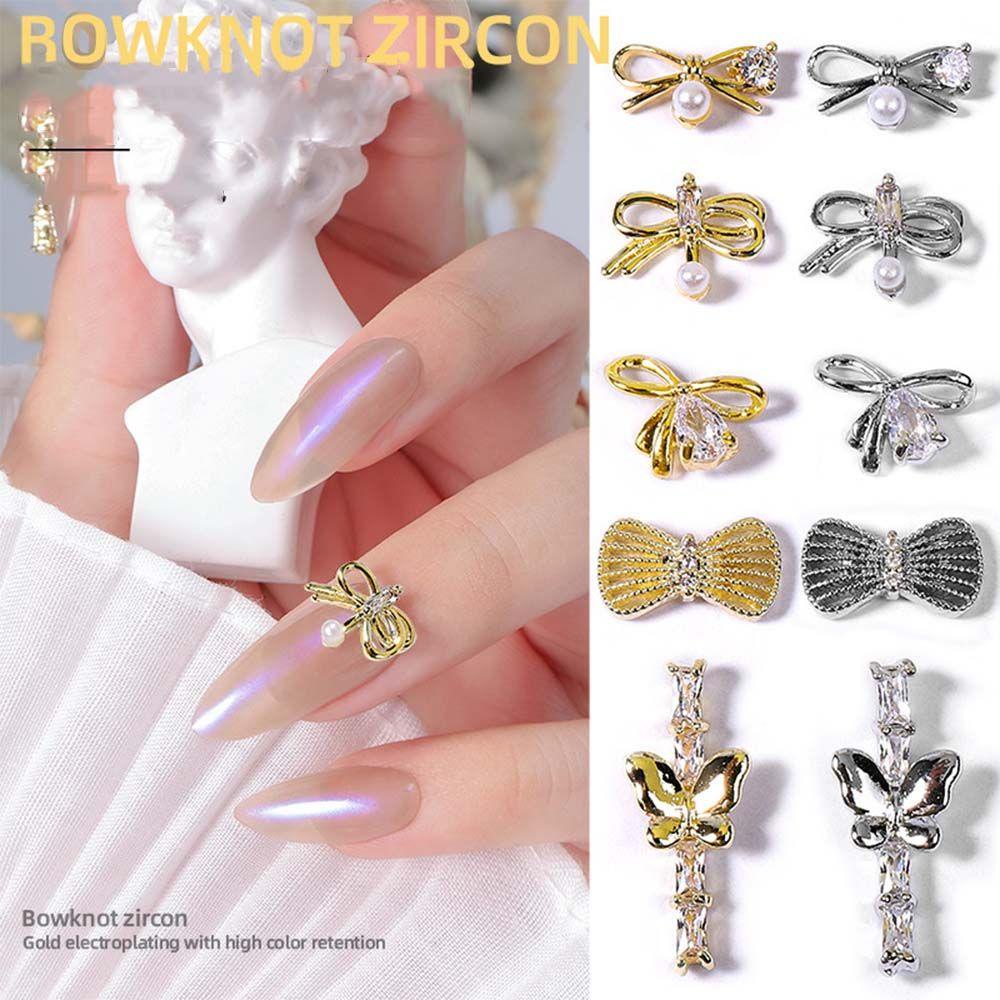 Phụ Kiện Trang Trí Móng Tay 3D Thời Trang|Hạt Charms Đính Móng Tay