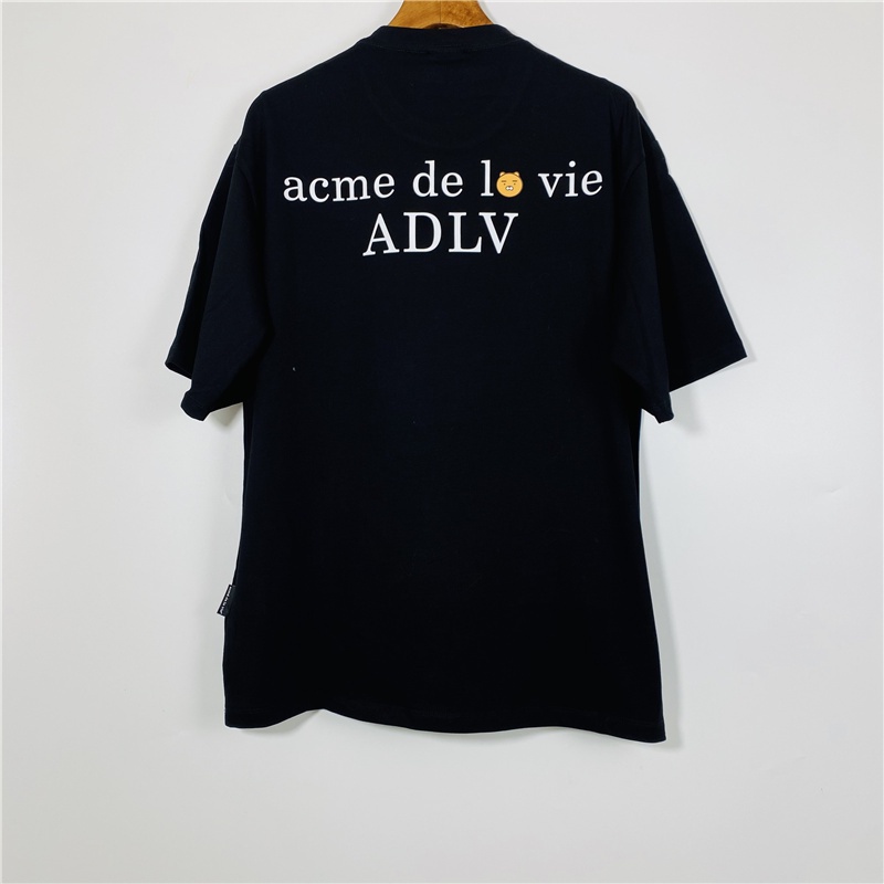 ADLV Áo Thun Tay Ngắn In Hình Bánh Donut Thời Trang Unisex