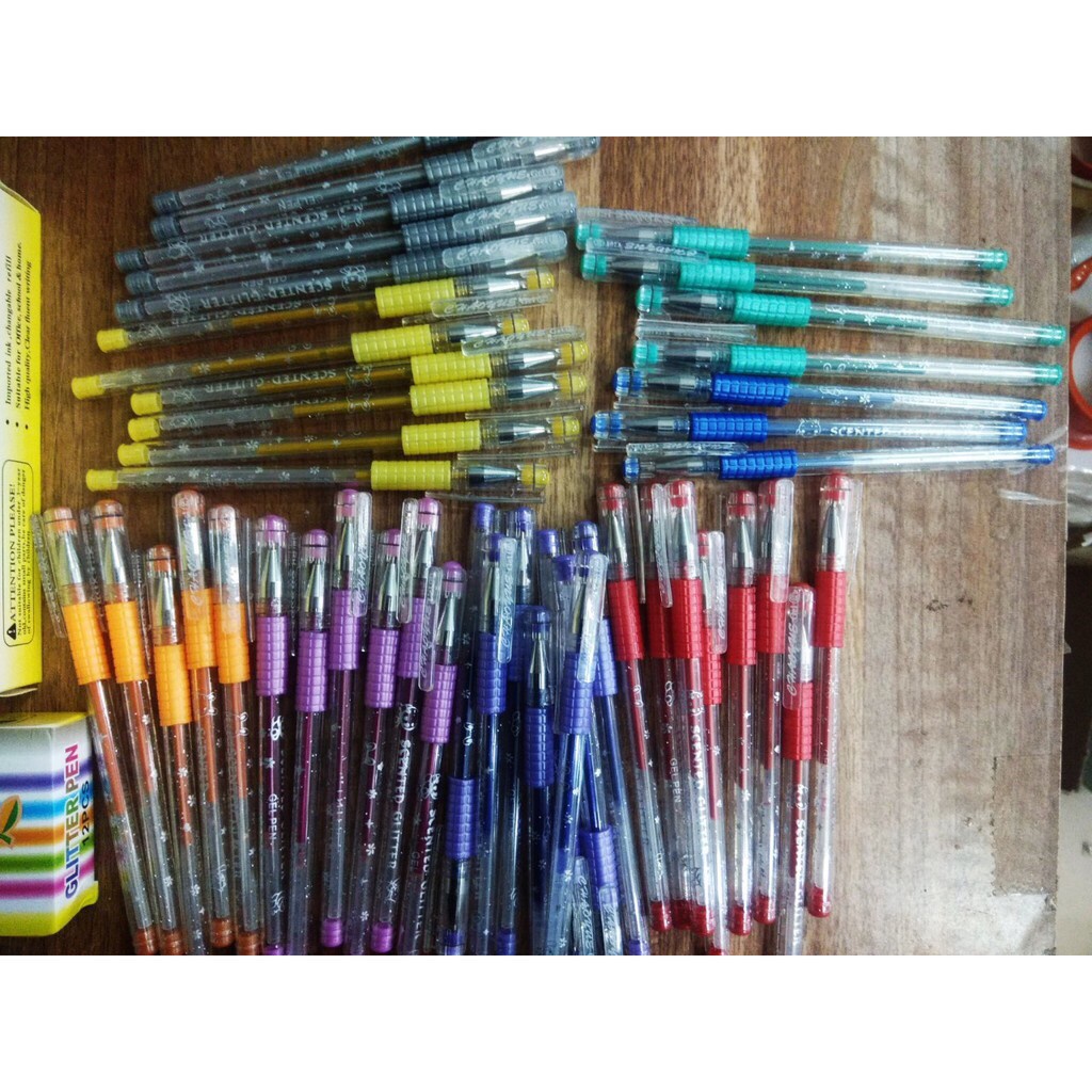 Bút nhũ/bút kim tuyến hoa quả