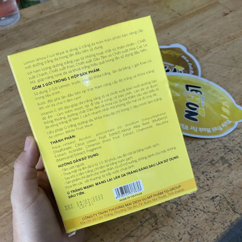 [MUA 1 TẶNG 1] ủ Trắng Lemon chanh | BigBuy360 - bigbuy360.vn