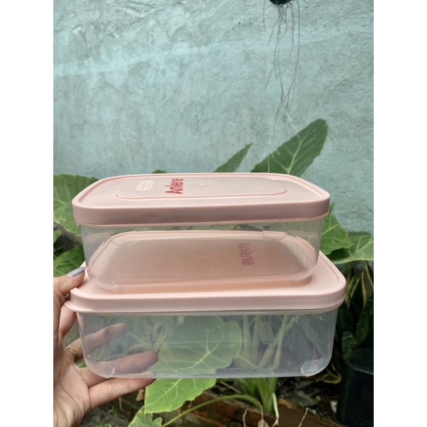 Bộ 2 hộp thực phẩm chữ Nhật Hokkaido 1500 - 2500 ml Hkm Anlene