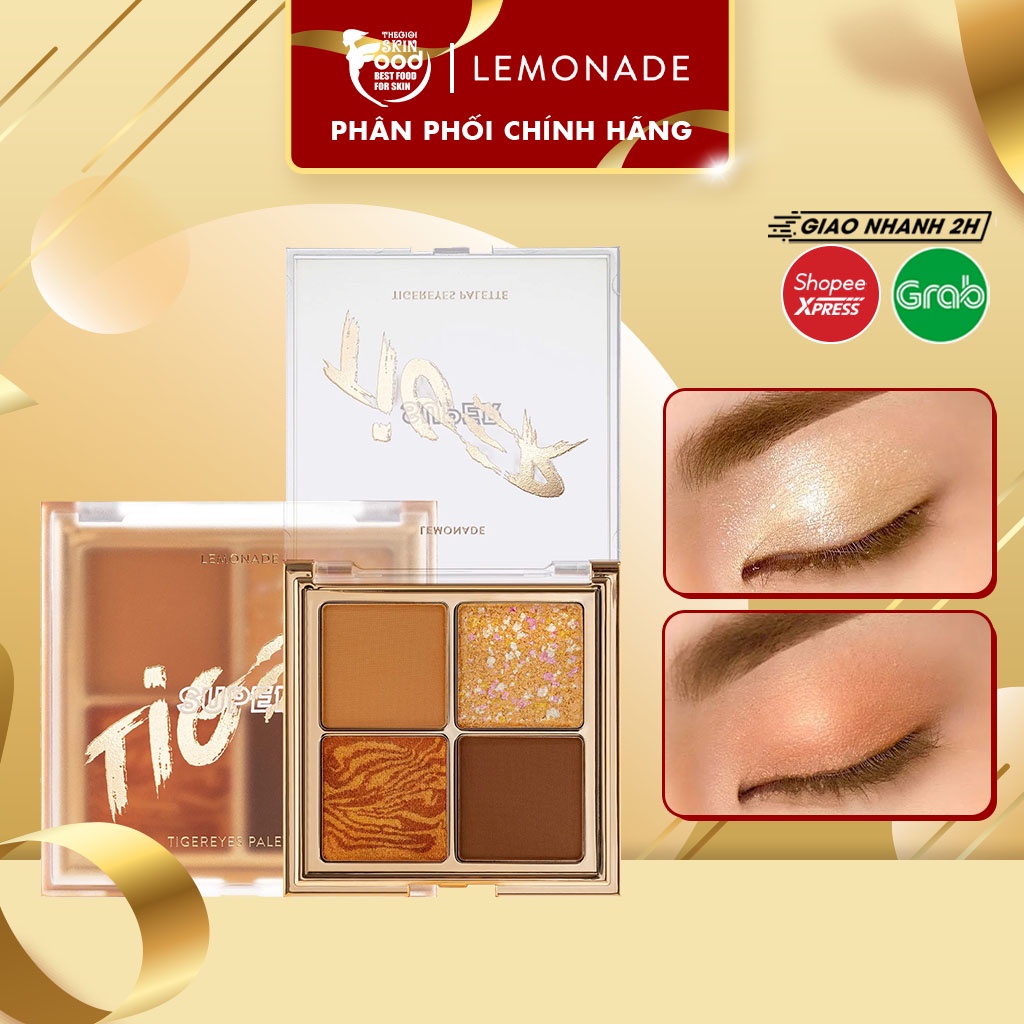 Bảng Phấn Mắt Lemonade SuperTiger Eye Shadow Mini Palette 8.8g