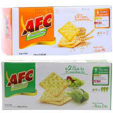 Thùng 16 gói bánh AFC 200gr