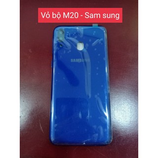 Vỏ Bộ samsung M20,kèm kính camera (Xương + Lưng )