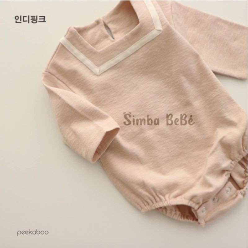 [CHẤT] Bộ Bodysuit thuỷ thủ Roa chất mỏng Peekaboo nội địa Hàn cho bé | BigBuy360 - bigbuy360.vn