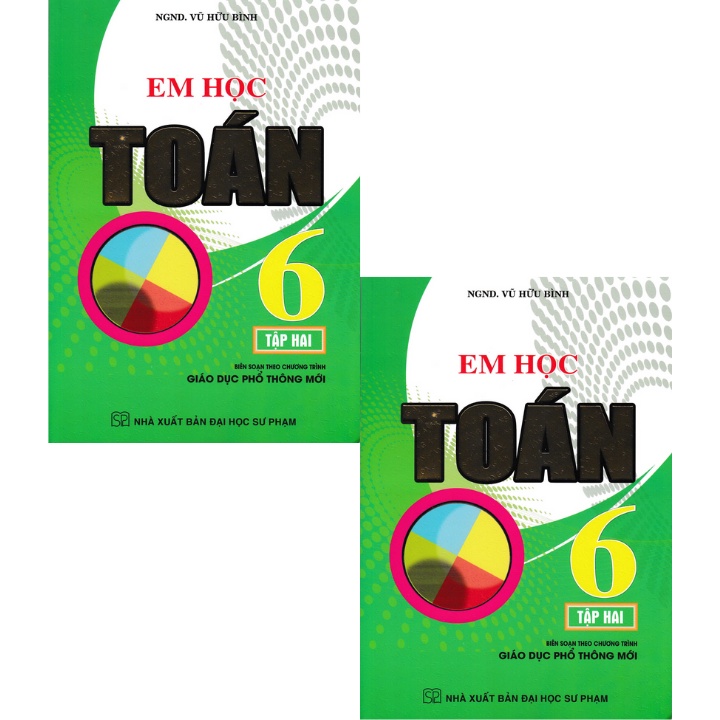 Sách - Em Học Toán 6 - Tập 2 (Theo Chương Trình Giáo Dục Phổ Thông Mới) - HAB