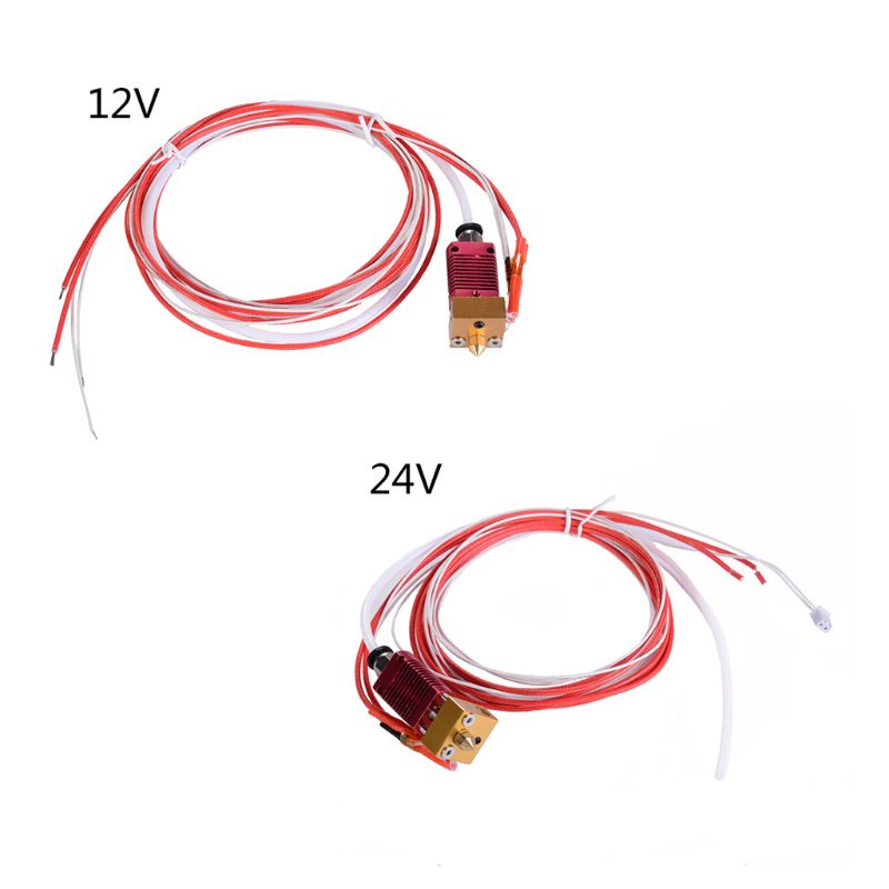 Bộ Lắp Ráp Máy In 3D Ender 3 / Pro / V2 MK8 24V Với Vòi Phun 0.4mm