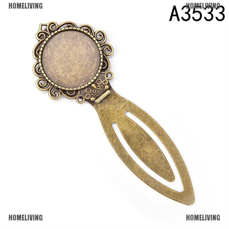 1 Khay Tròn Bằng Đồng 20mm Dùng Đánh Dấu Trang Sách Phong Cách Cổ Điển