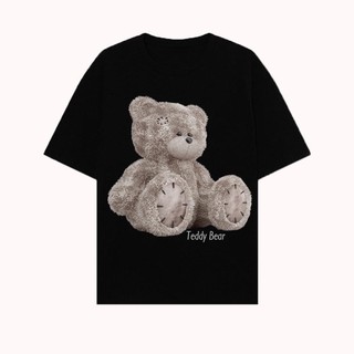 Áo thun tay lỡ Teddy Bear
