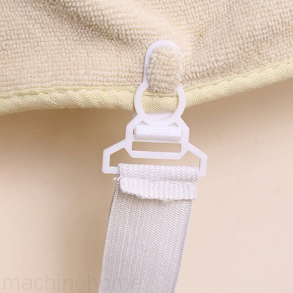 4 Dây kẹp cố định vỏ chăn ga giường co giãn tiện dụng