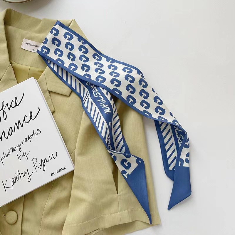 Mới Khăn Quàng Cổ Thắt Nơ Màu Xanh Lá Cây Thời Trang