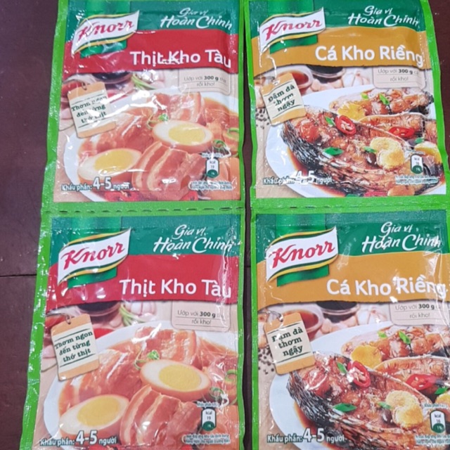 [Mã 77FMCGSALE1 giảm 10% đơn 250K] CÁ KHO RIỀNG . THỊT KHO TÀU KNORR 28F | BigBuy360 - bigbuy360.vn